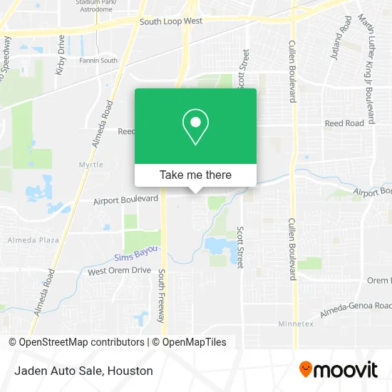 Jaden Auto Sale map