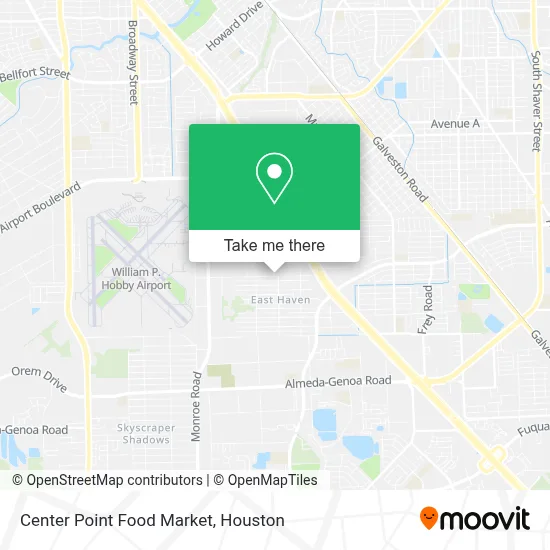 Center Point Food Market map