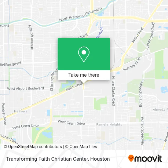 Transforming Faith Christian Center map