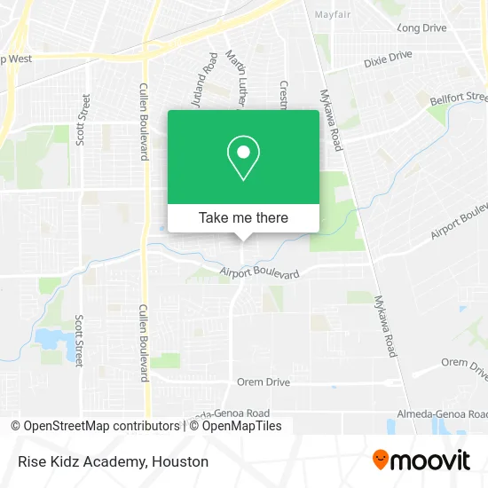 Rise Kidz Academy map