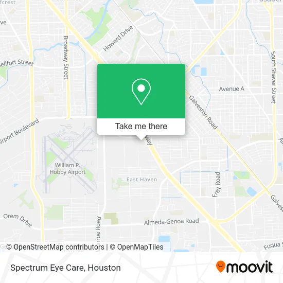 Spectrum Eye Care map