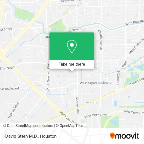 David Stern M.D. map