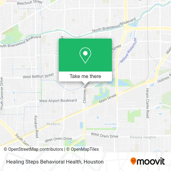 Healing Steps Behavioral Health map