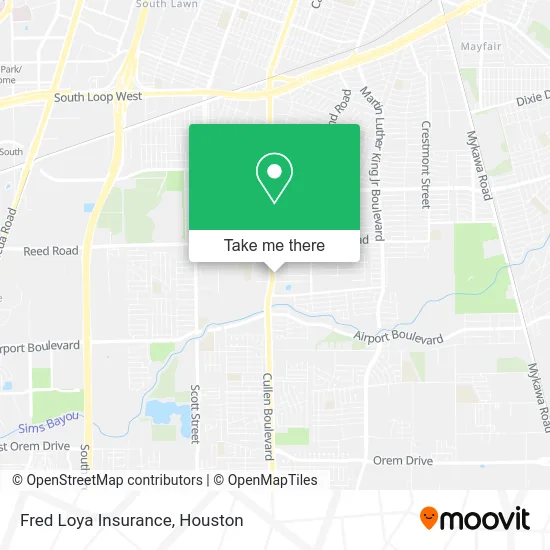 Fred Loya Insurance map