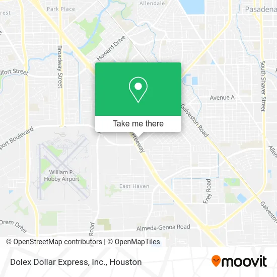 Dolex Dollar Express, Inc. map