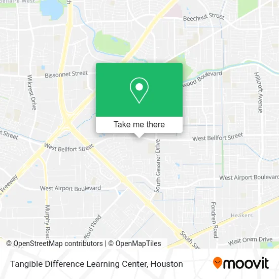 Tangible Difference Learning Center map