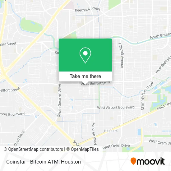 Coinstar - Bitcoin ATM map
