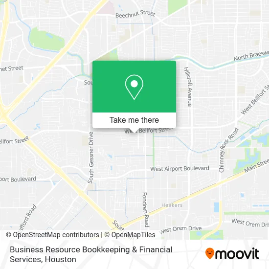 Business Resource Bookkeeping & Financial Services map