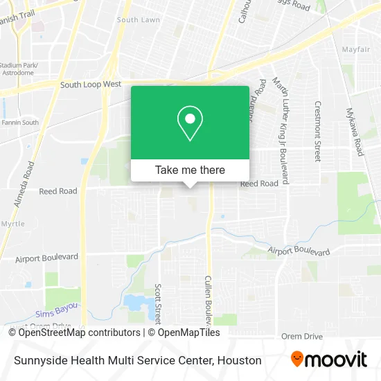 Mapa de Sunnyside Health Multi Service Center