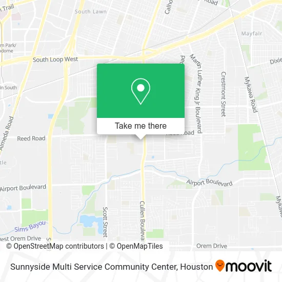 Mapa de Sunnyside Multi Service Community Center