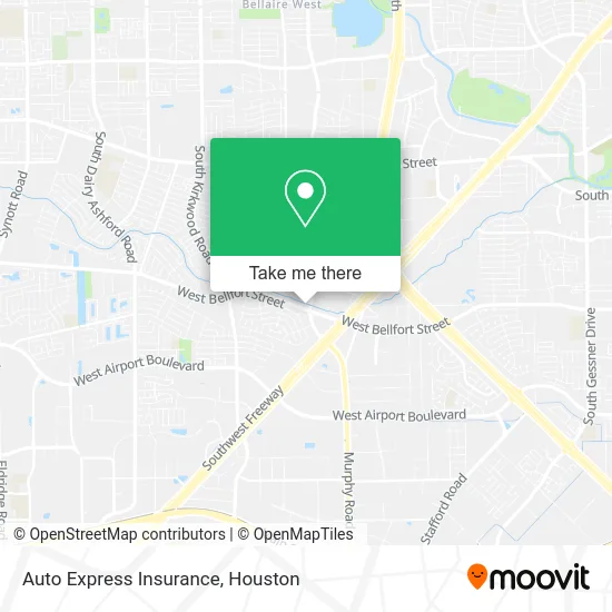 Auto Express Insurance map