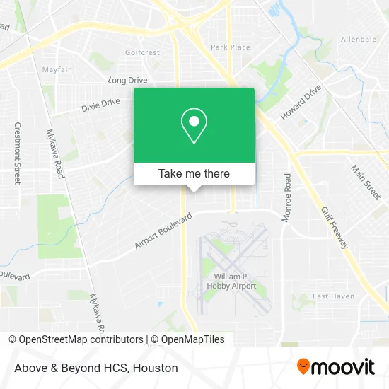 Above & Beyond HCS map