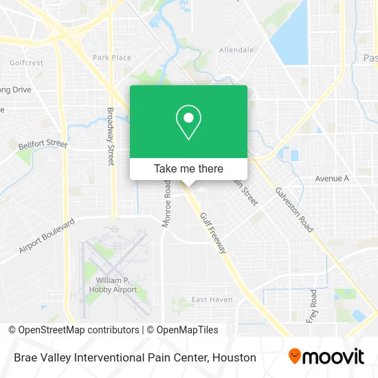 Mapa de Brae Valley Interventional Pain Center
