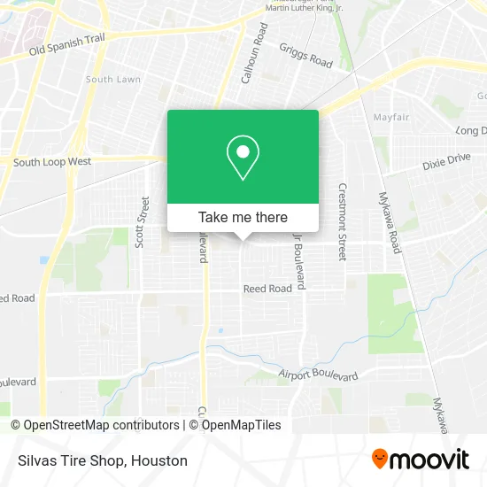 Mapa de Silvas Tire Shop