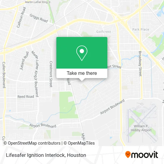 Lifesafer Ignition Interlock map