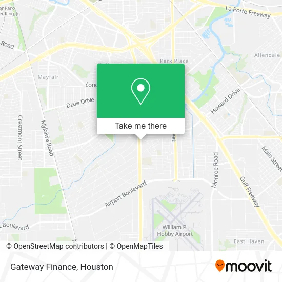Gateway Finance map
