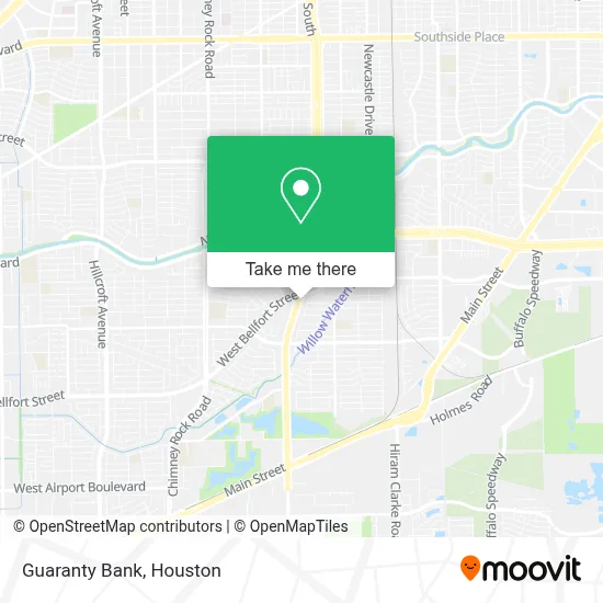 Guaranty Bank map