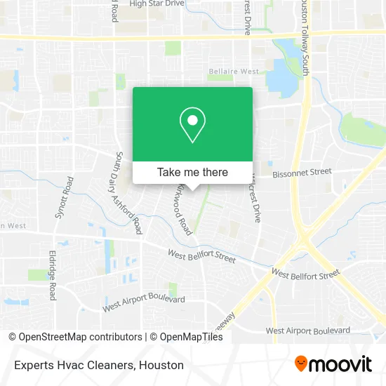 Experts Hvac Cleaners map