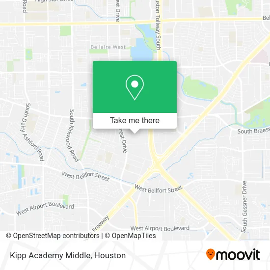 Kipp Academy Middle map
