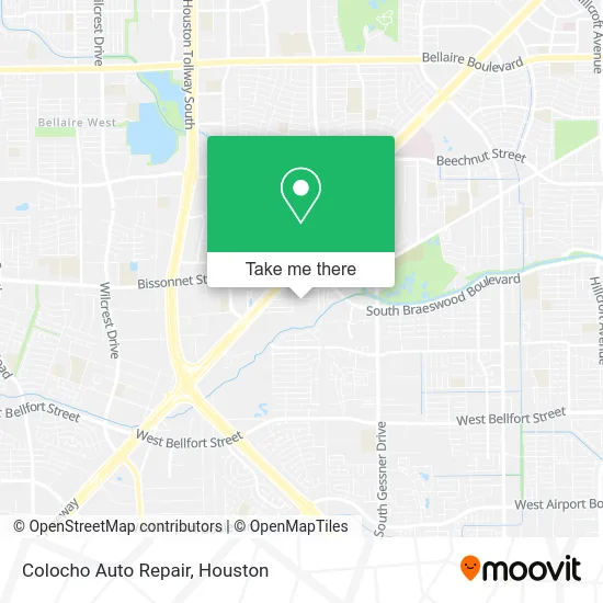 Colocho Auto Repair map