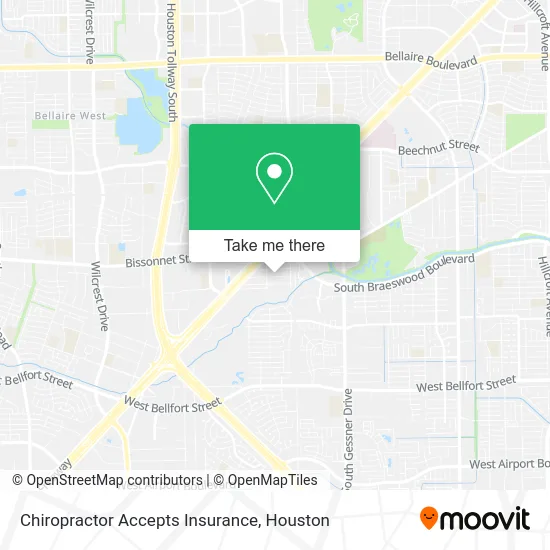 Chiropractor Accepts Insurance map