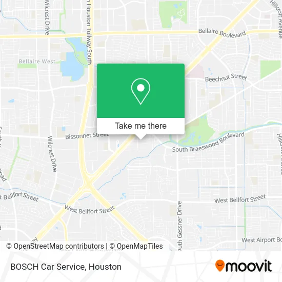 BOSCH Car Service map