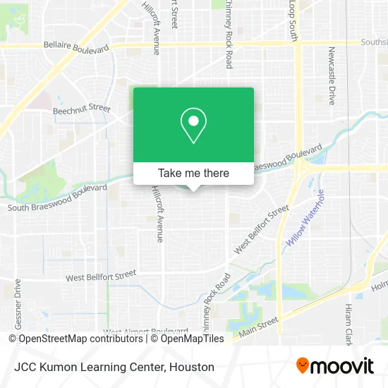 JCC Kumon Learning Center map
