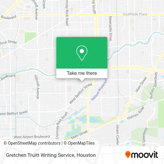 Gretchen Truitt Writing Service map