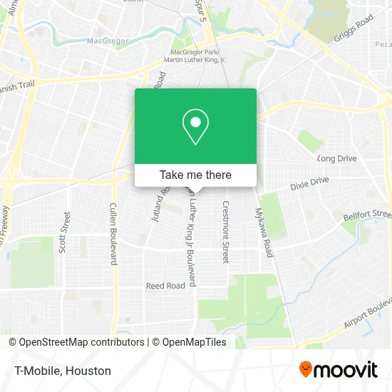 T-Mobile map