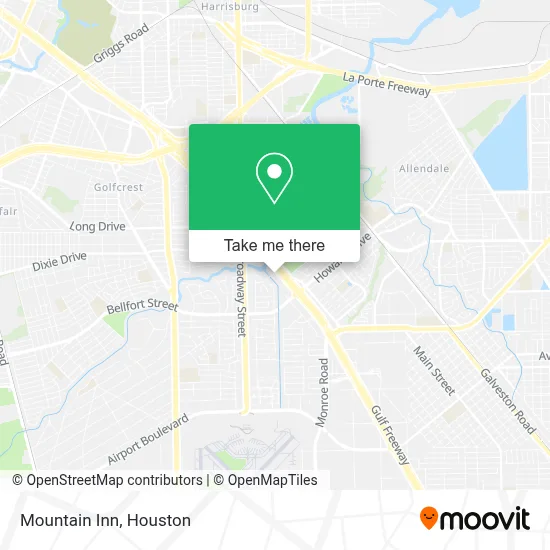 Mountain Inn map