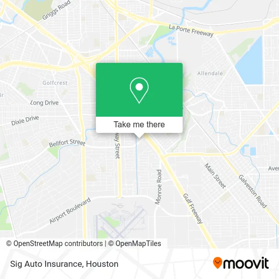Sig Auto Insurance map