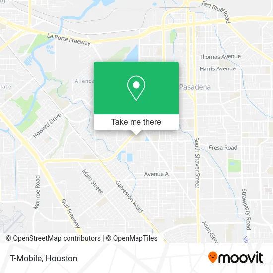 T-Mobile map