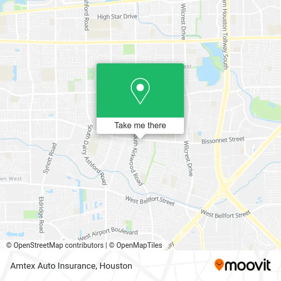 Amtex Auto Insurance map