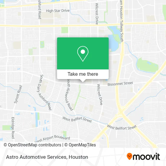 Astro Automotive Services map