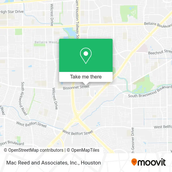 Mapa de Mac Reed and Associates, Inc.