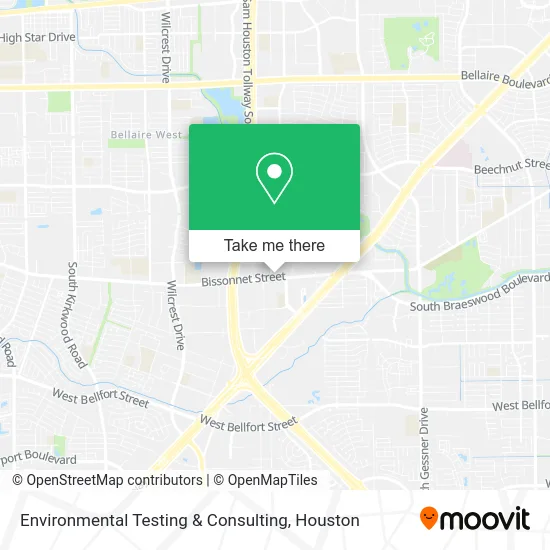 Mapa de Environmental Testing & Consulting