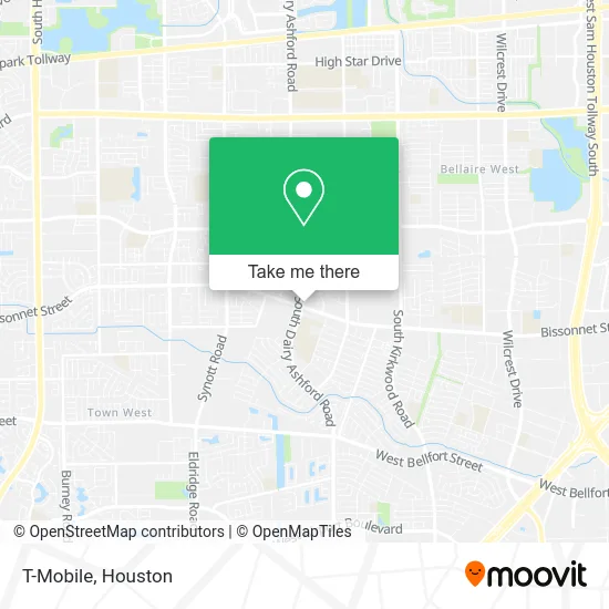 T-Mobile map