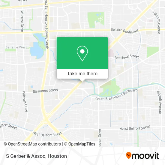 S Gerber & Assoc map