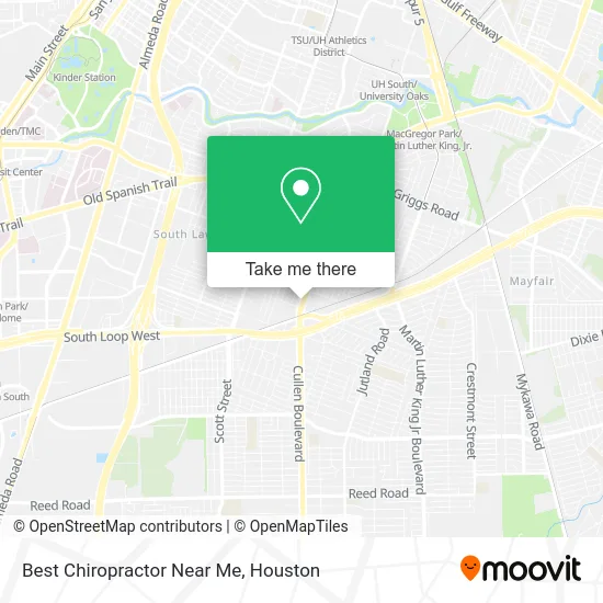 Best Chiropractor Near Me map