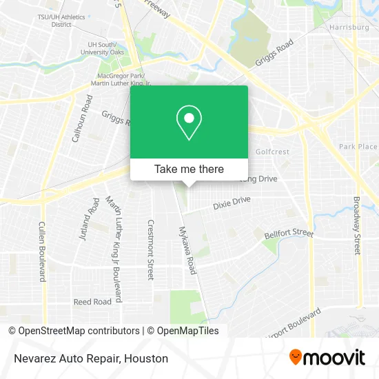 Nevarez Auto Repair map