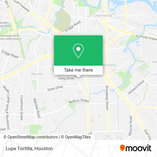 Lupe Tortilla map