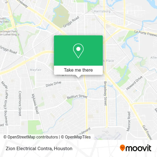 Zion Electrical Contra map