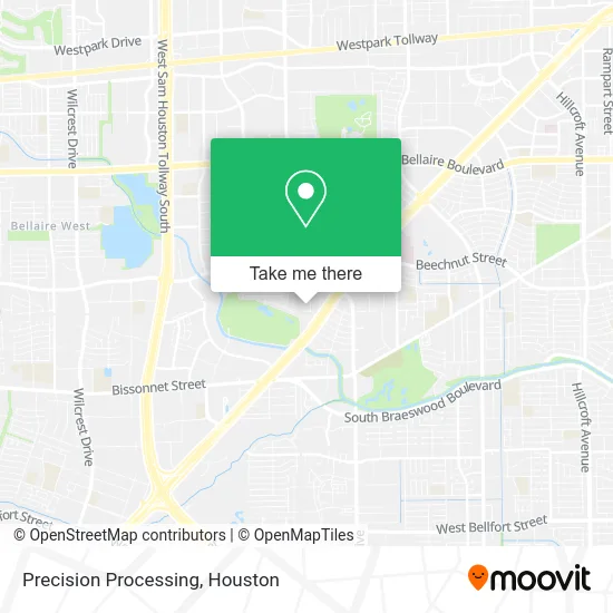 Precision Processing map