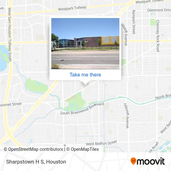 Sharpstown H S map