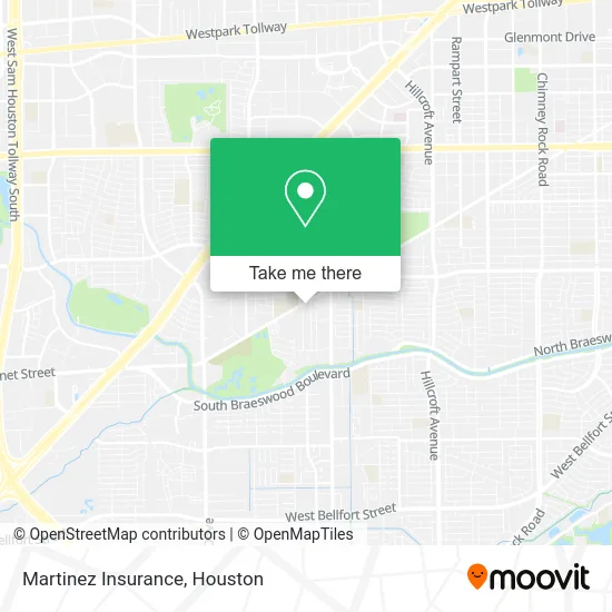 Martinez Insurance map