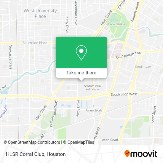 HLSR Corral Club map