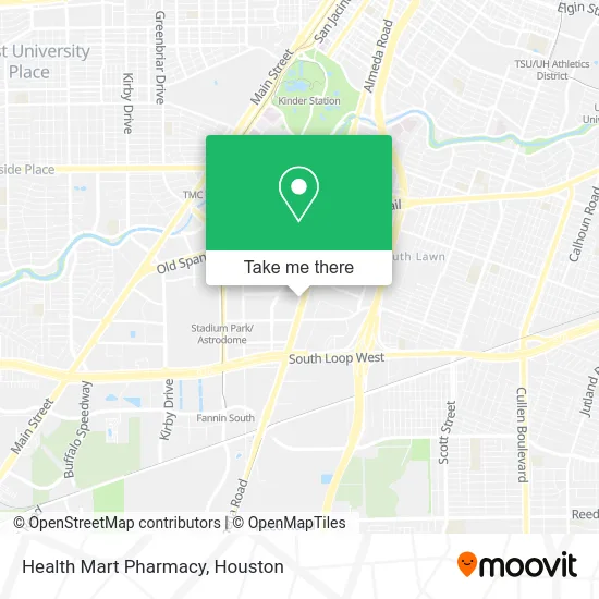 Health Mart Pharmacy map