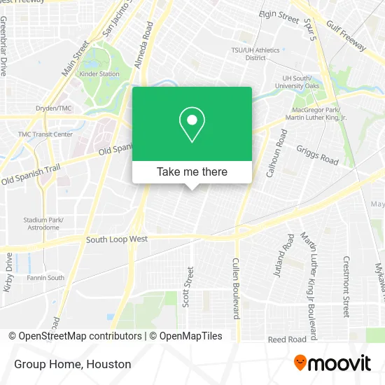 Group Home map