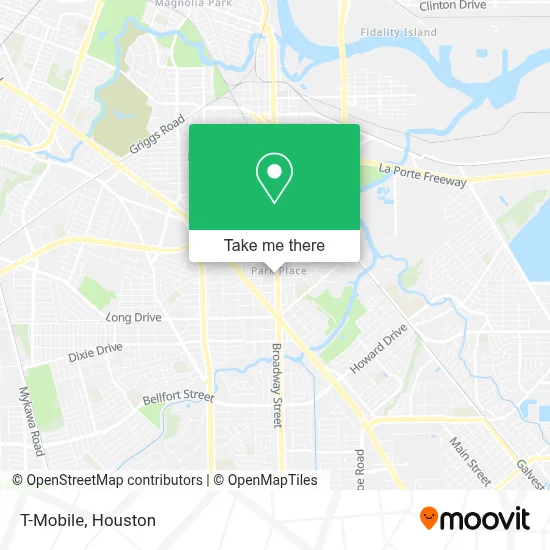 T-Mobile map