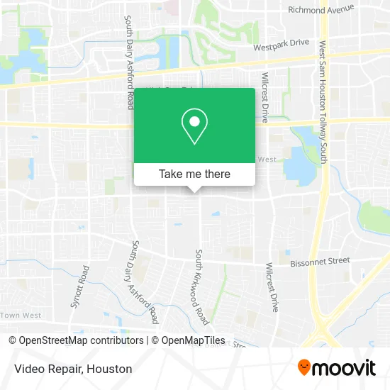 Video Repair map